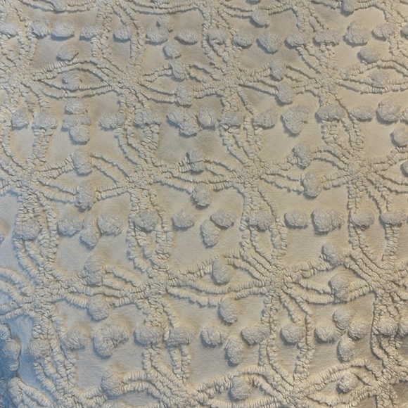 Antique chenille bedspread - Picture 3 of 4